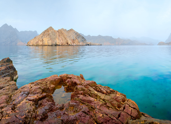 La péninsule de Musandam paysages Oman