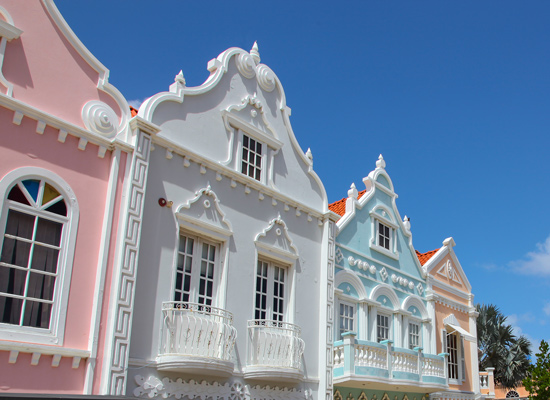 Oranjestad, la capitale d’Aruba