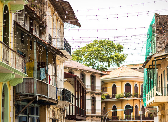 Casco Antiguo ou district historique de Panama City