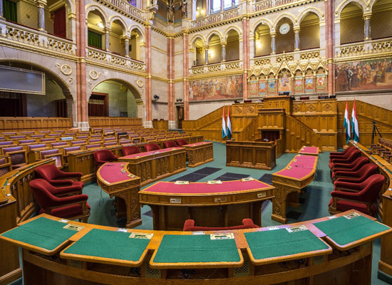Chambre basse parlement de Budapest