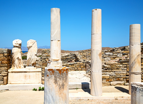 Délos, la plus archéologique des îles grecques