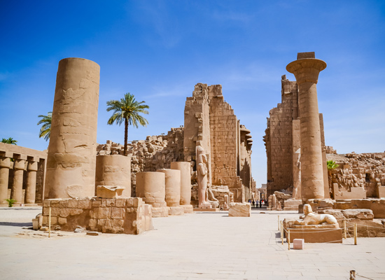 Le temple de Karnak Louxor Egypte 