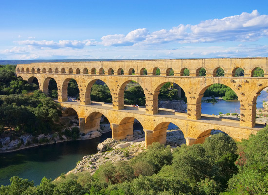 Visiter Avignon le Pont du Gard
