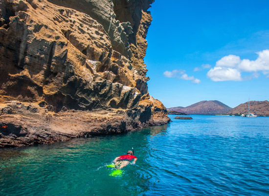 Snorkeling dans les îles Galapagos