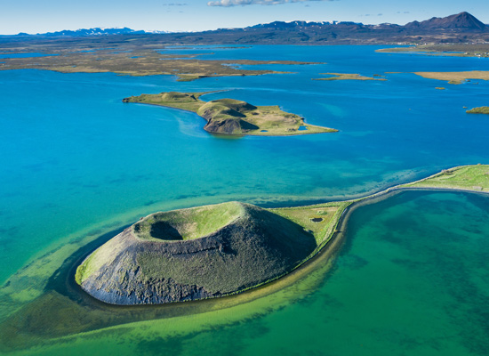Myvatn volcans Islande