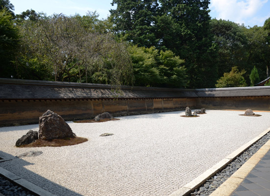 jardin zen du temple Ryoan-ji jardins japonais