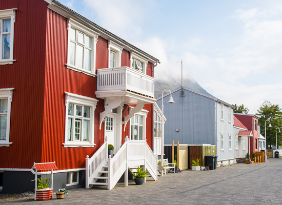 Les vieilles maisons d’Isafjordur