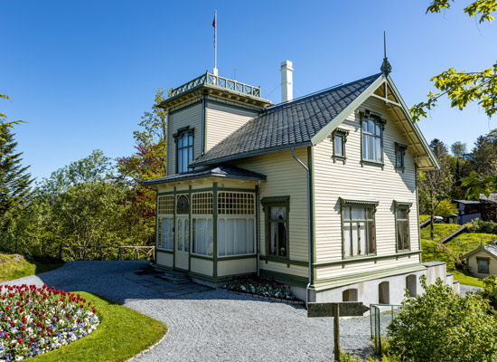 Bergen Norvège maison musée Grieg