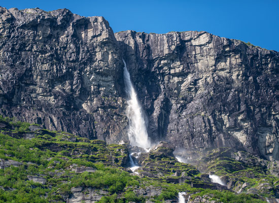 La plus haute cascade de Norvège