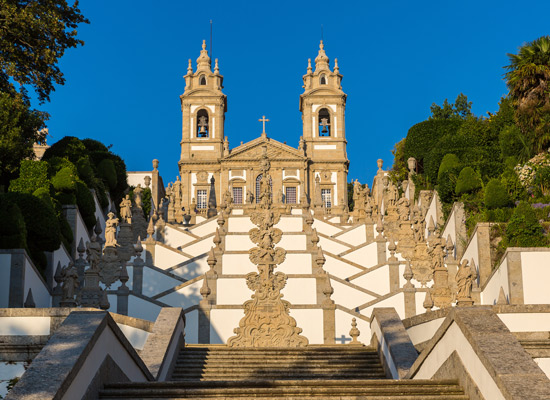 Braga Le sanctuaire du Bon Jésus du Mont