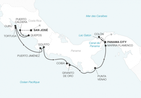 Yachting en Amérique Centrale : Costa Rica et Canal de Panama