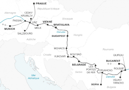 Une sélection LA CROIX : Croisière Le grand Danube, de Bucarest à Munich