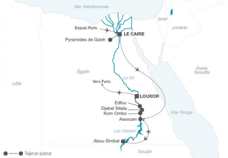 Croisière le Nil mythique en Dahabieh, Le Caire, Assouan, Louxor