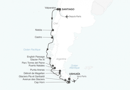 Croisière Patagonie chilienne