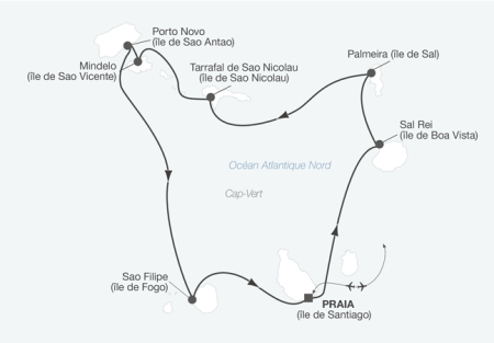 Croisière l'Archipel du Cap-Vert