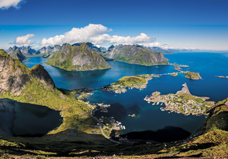 Croisière Fjords, îles Lofoten et cap Nord