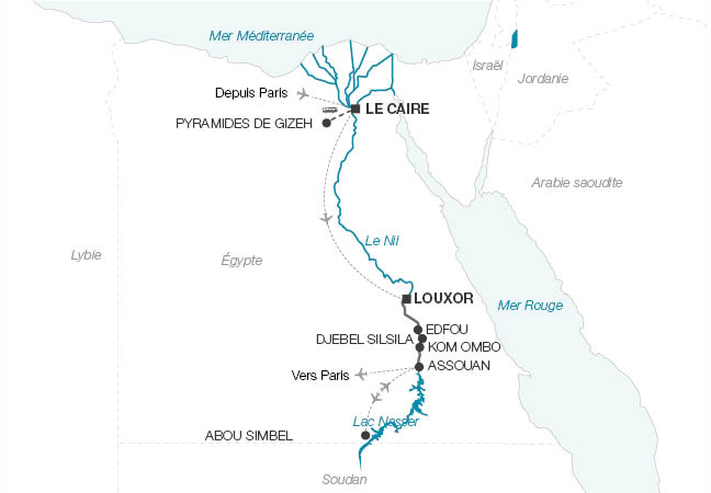 Croisière le Nil mythique en Dahabieh: Le Caire, Louxor, Assouan