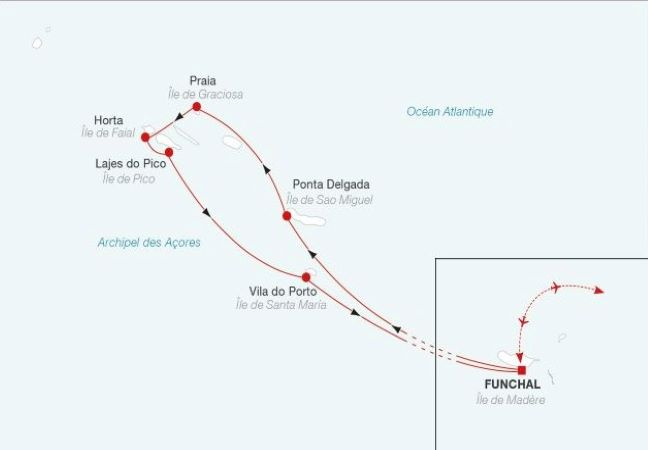 Une sélection NOTRE TEMPS : Croisière Madère et l'archipel des Açores
