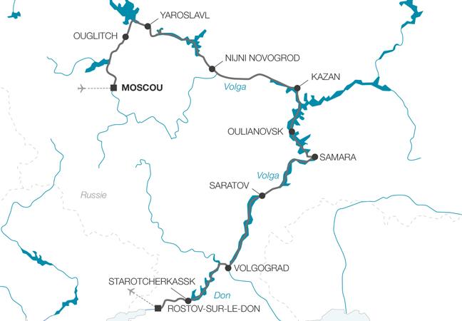 Une sélection LA CROIX : Croisière de Rostov-sur-le-Don à Moscou