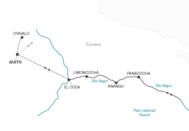 Croisière en forêt équatoriale : le Rio Napo et le parc National Yasuni